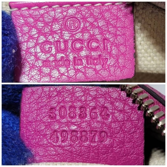 Authentic GUCCI Cellarius Calfskin Small Soho Disco Bag Pink Magenta - Picture 9 of 15